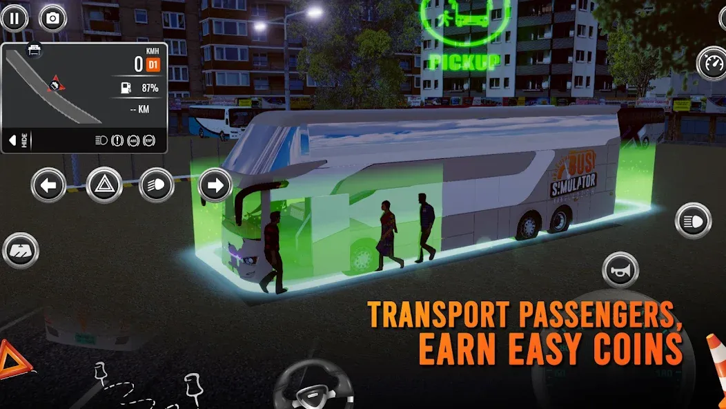 Bus Simulator Bangladesh (Мод: Безлимитные деньги и топливо) — скачать на Андроид — скриншот 2