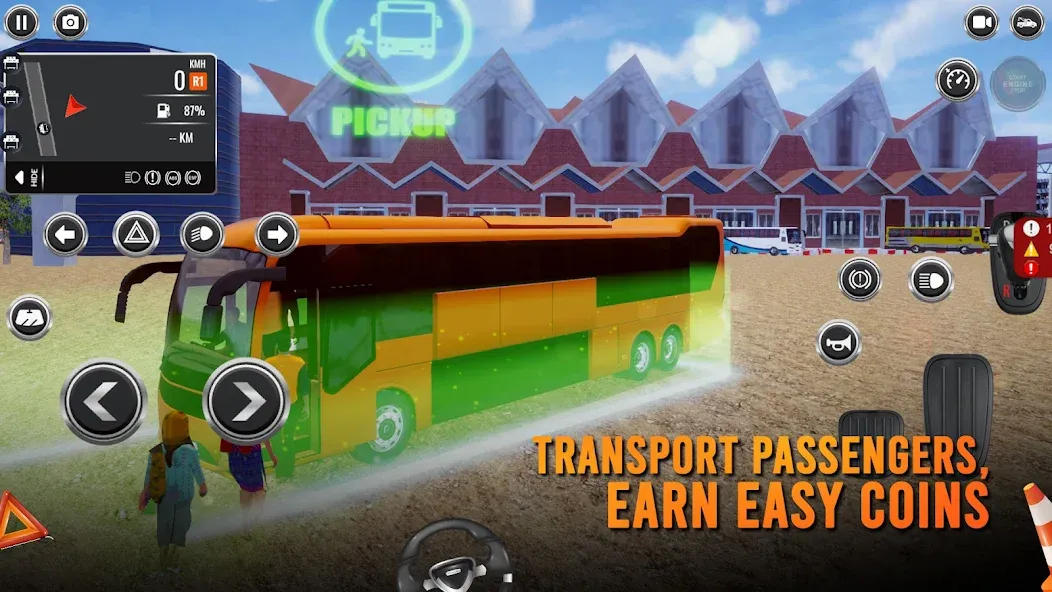 Bus Simulator Bangladesh (Мод: Безлимитные деньги и топливо) — скачать на Андроид — скриншот 3