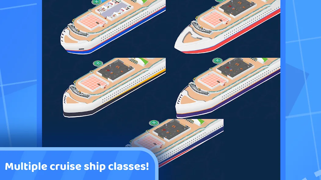 Скачать взлом Idle Cruise Ship Simulator — Безлимитные деньги и пассажиры — скриншот 3