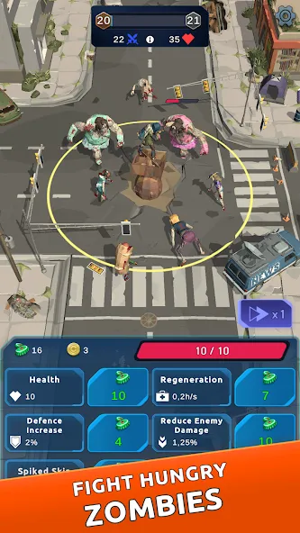 Idle Survivor - Tower Defense взлом на Андроид — Безлимитные ресурсы и премиум-контент — скриншот 5 Idle Survivor - Tower Defense взлом на Андроид — Безлимитные ресурсы и премиум-контент — скриншот 5