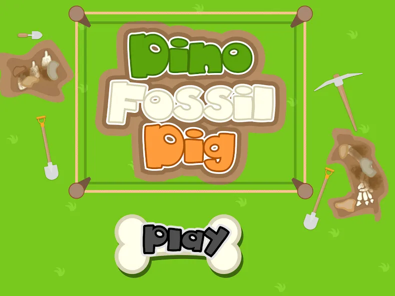 Скачать Dino Fossil Dig - Jurassic Adv мод — Много денег и все уровни — скриншот 1