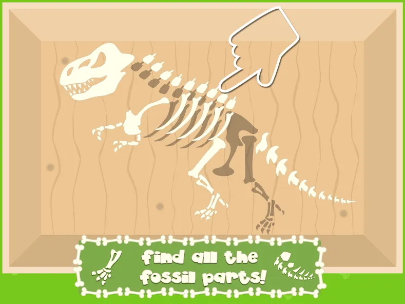 Скачать Dino Fossil Dig - Jurassic Adv мод — Много денег и все уровни — скриншот 2