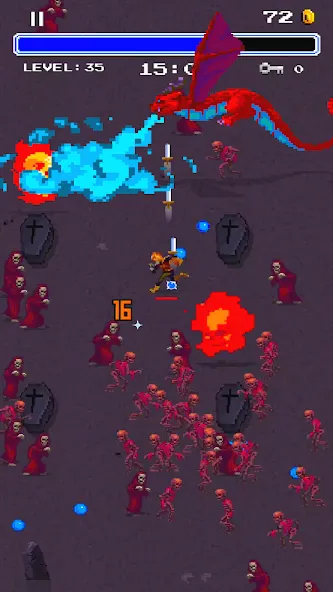 Grimnight Heroes: Survivors мод на Андроид: Безлимитные ресурсы и мощные герои — скриншот 2 Grimnight Heroes: Survivors мод на Андроид: Безлимитные ресурсы и мощные герои — скриншот 2