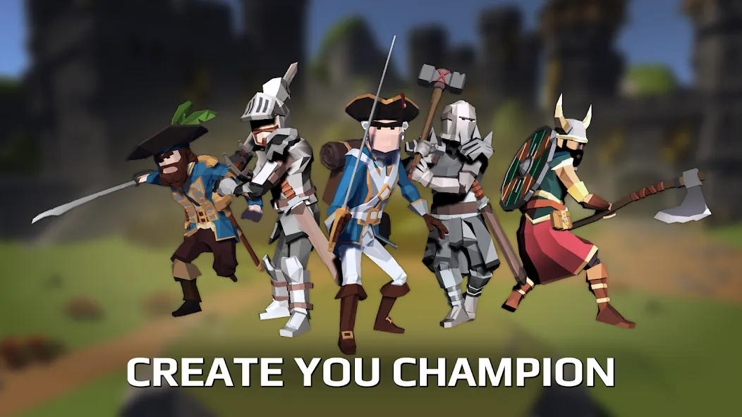 Скачать Slash Polygon: Medieval PVP последней версии — Безлимитные деньги и усиленная броня — скриншот 1 Скачать Slash Polygon: Medieval PVP последней версии — Безлимитные деньги и усиленная броня — скриншот 1