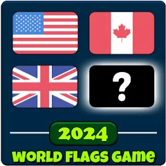 World Flags Quiz Game — последняя версия с модом (Открыты все флаги и уровни)