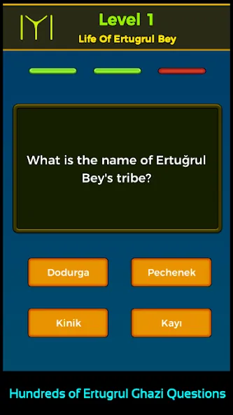 Ertugrul Ghazi Quiz Game мод на Андроид: Безлимитные подсказки и жизни — скриншот 1