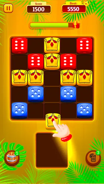 Скачать взлом Dice Merge: Dice Mania Game — Безлимитные деньги и все уровни — скриншот 5 Скачать взлом Dice Merge: Dice Mania Game — Безлимитные деньги и все уровни — скриншот 5