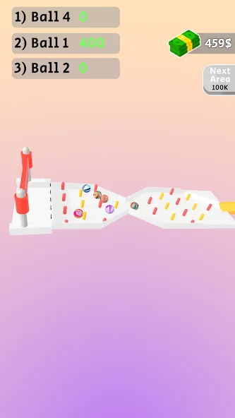 Marble Race взлом APK — Безлимитные монеты и открыты все трассы — скриншот 1