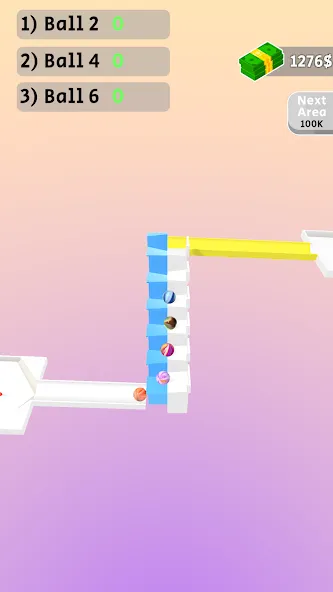 Marble Race взлом APK — Безлимитные монеты и открыты все трассы — скриншот 5