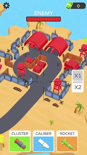 Artillery Defense взломанный APK — Безлимитные деньги и мощное оружие — скриншот 1 Artillery Defense взломанный APK — Безлимитные деньги и мощное оружие — скриншот 1