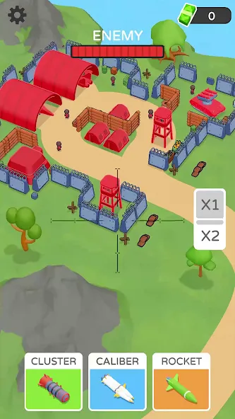 Artillery Defense взломанный APK — Безлимитные деньги и мощное оружие — скриншот 5 Artillery Defense взломанный APK — Безлимитные деньги и мощное оружие — скриншот 5
