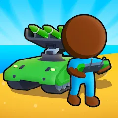 Artillery Defense взломанный APK — Безлимитные деньги и мощное оружие