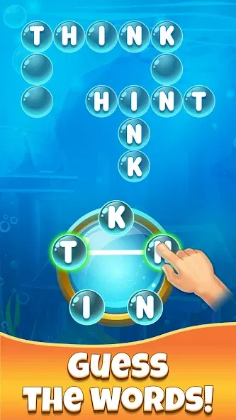 Gold for words: anagram games — последняя версия с модом (Много золота и подсказок) — скриншот 1