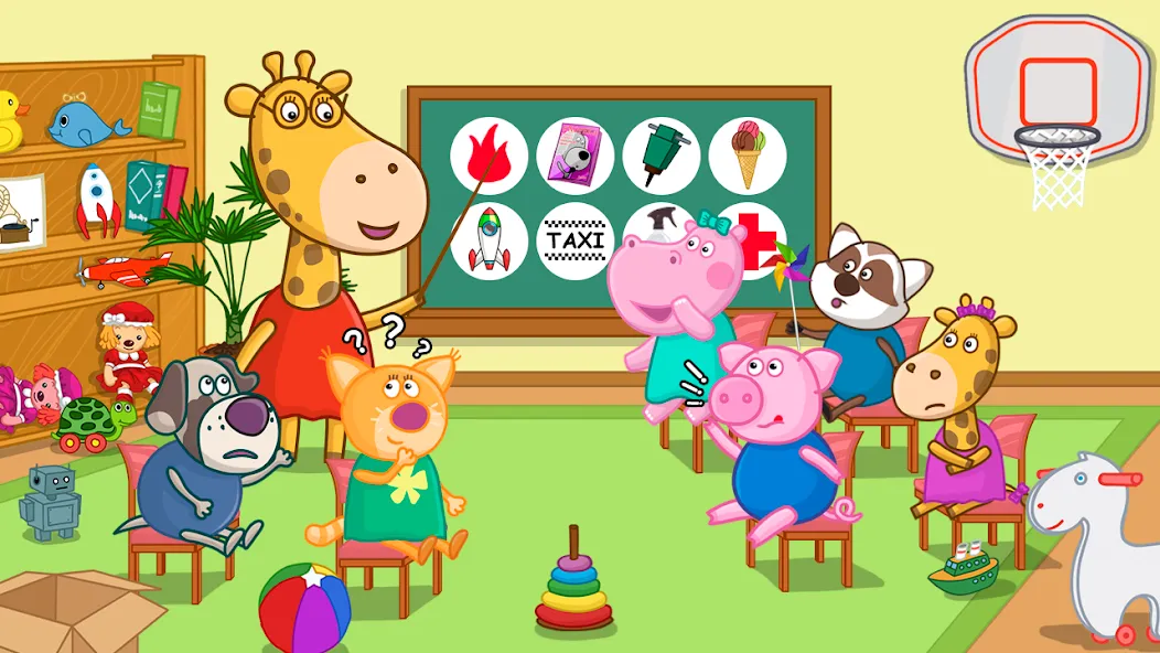 Professions for kids MOD APK: Все профессии разблокированы — скриншот 1