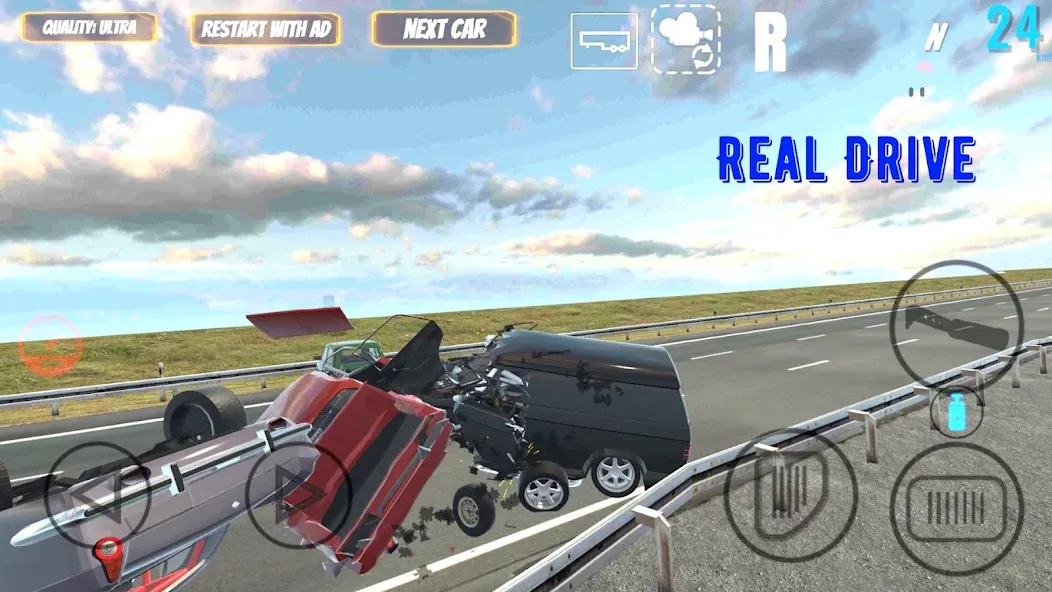 Скачать Real Drive на Андроид с модом — Безлимитные деньги и все машины — скриншот 2