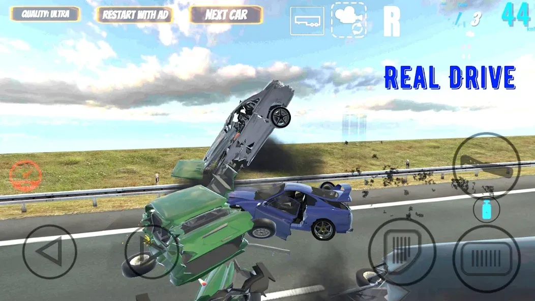 Скачать Real Drive на Андроид с модом — Безлимитные деньги и все машины — скриншот 3