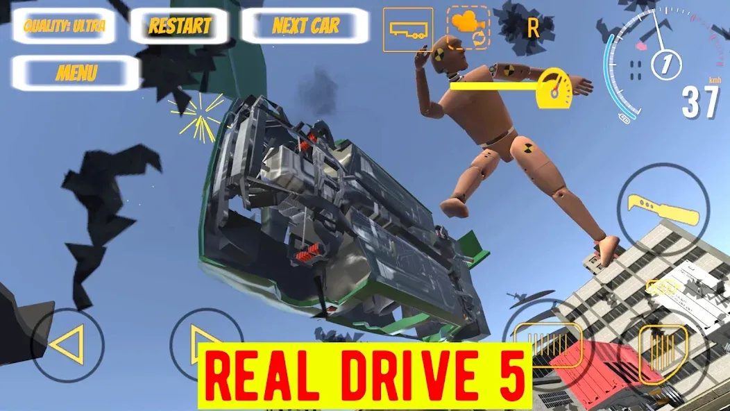Real Drive 5 MOD APK скачать на Андроид — Безлимитные деньги и топливо — скриншот 2 Real Drive 5 MOD APK скачать на Андроид — Безлимитные деньги и топливо — скриншот 2