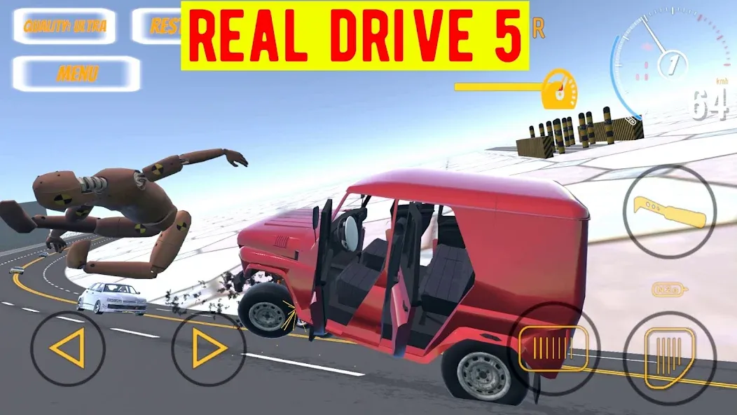 Real Drive 5 MOD APK скачать на Андроид — Безлимитные деньги и топливо — скриншот 5 Real Drive 5 MOD APK скачать на Андроид — Безлимитные деньги и топливо — скриншот 5