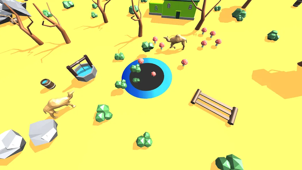 Hole Vacuum 3D (Мод: Безлимитные деньги и все уровни открыты) — скачать на Андроид — скриншот 2