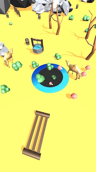 Hole Vacuum 3D (Мод: Безлимитные деньги и все уровни открыты) — скачать на Андроид — скриншот 4
