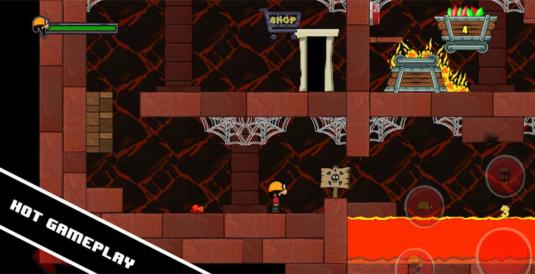 Dan the Dungeon Digger — Безлимитные деньги и ресурсы, скачать мод APK — скриншот 3