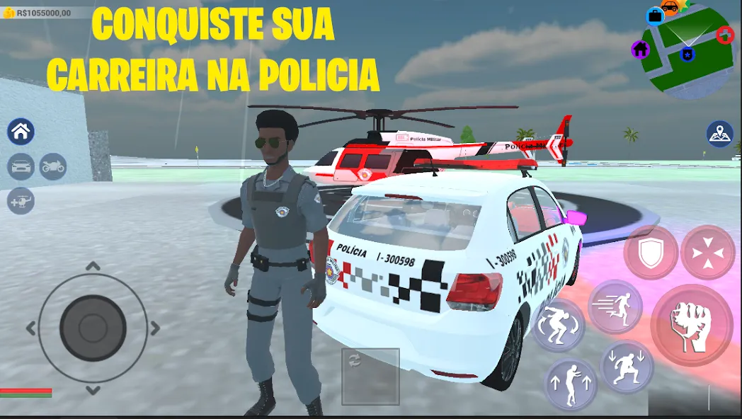RP Vida Loka - Elite Policial на телефон — скачать мод: Безлимитные деньги и элитная полиция — скриншот 4