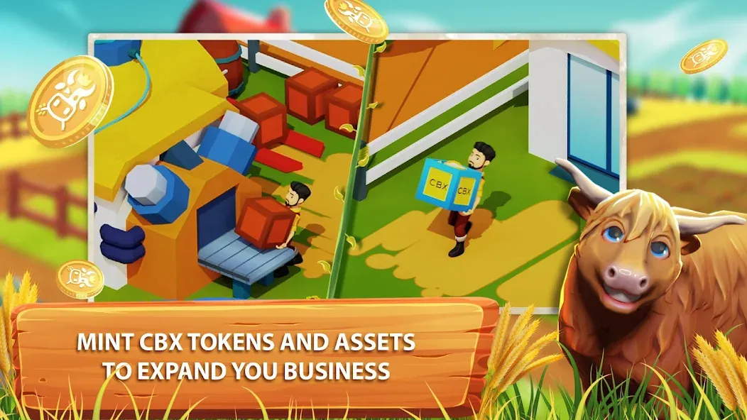 CropBytes: A Crypto Farm Game мод на Андроид: Безлимитные ресурсы и криптовалюта — скриншот 3 CropBytes: A Crypto Farm Game мод на Андроид: Безлимитные ресурсы и криптовалюта — скриншот 3