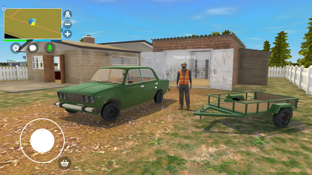 Скачать My Broken Car: Online Mod APK — Безлимитные деньги и детали — скриншот 1