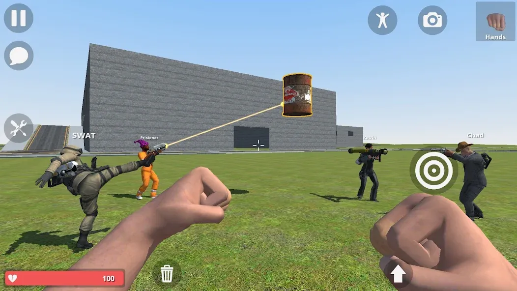 Скачать Hypper Sandbox последней версии — Много денег и все предметы — скриншот 1 Скачать Hypper Sandbox последней версии — Много денег и все предметы — скриншот 1