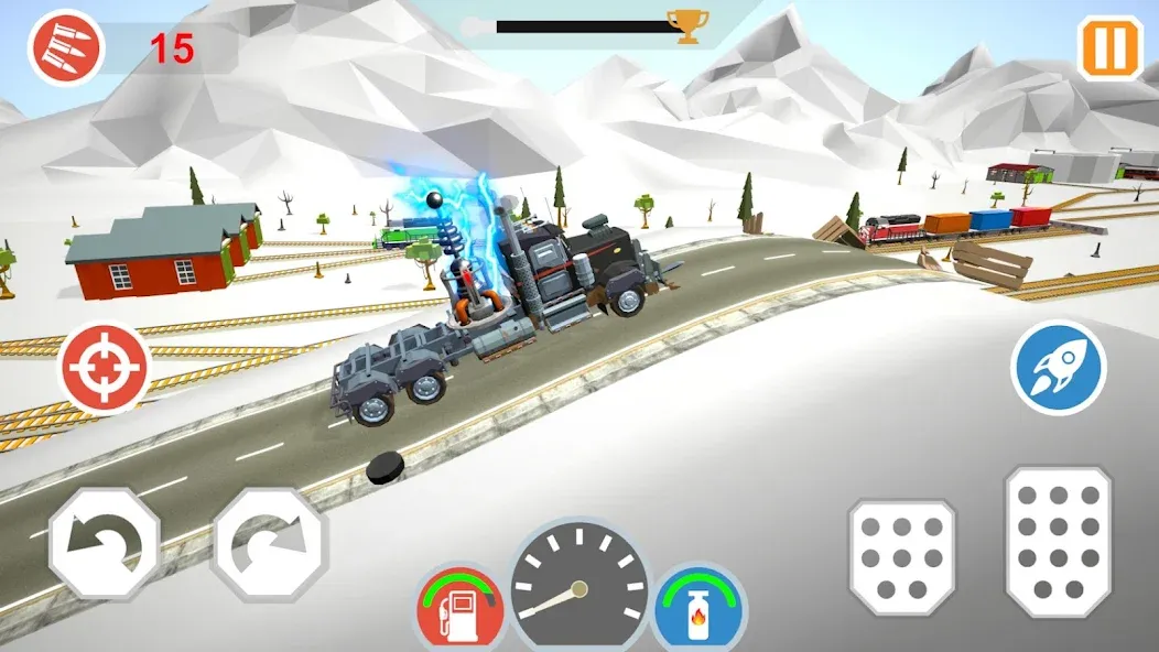 Мод Zombie Cars Crush: Racing Die — Безлимитные деньги и топливо, скачать APK — скриншот 2 Мод Zombie Cars Crush: Racing Die — Безлимитные деньги и топливо, скачать APK — скриншот 2