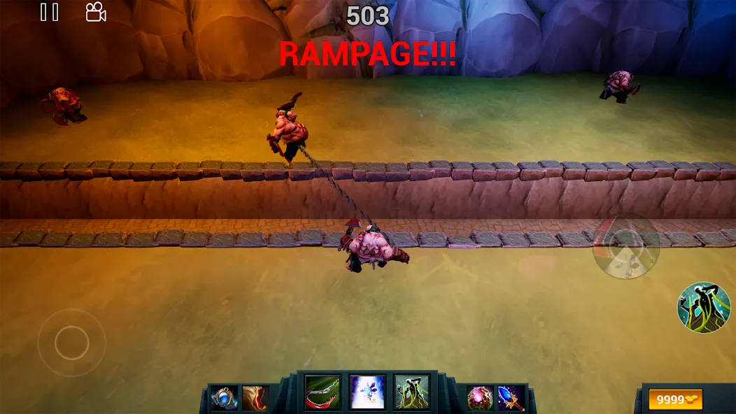Скачать Pudge Wars мод — Бесконечное золото и усиленный герой — скриншот 2