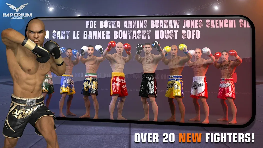 Скачать Muay Thai 2 - Fighting Clash — Безлимитные деньги и энергия — скриншот 3 Скачать Muay Thai 2 - Fighting Clash — Безлимитные деньги и энергия — скриншот 3
