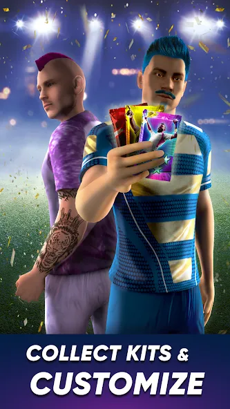 SOCCER Kicks - Stars Strike 24 MOD APK: Безлимитные монеты и все игроки — скриншот 3