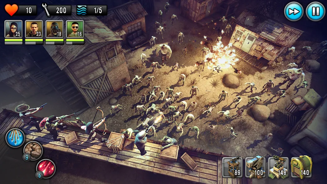 Last Hope TD - Tower Defense взлом на Андроид — Безлимитные деньги и усиленные башни — скриншот 1 Last Hope TD - Tower Defense взлом на Андроид — Безлимитные деньги и усиленные башни — скриншот 1