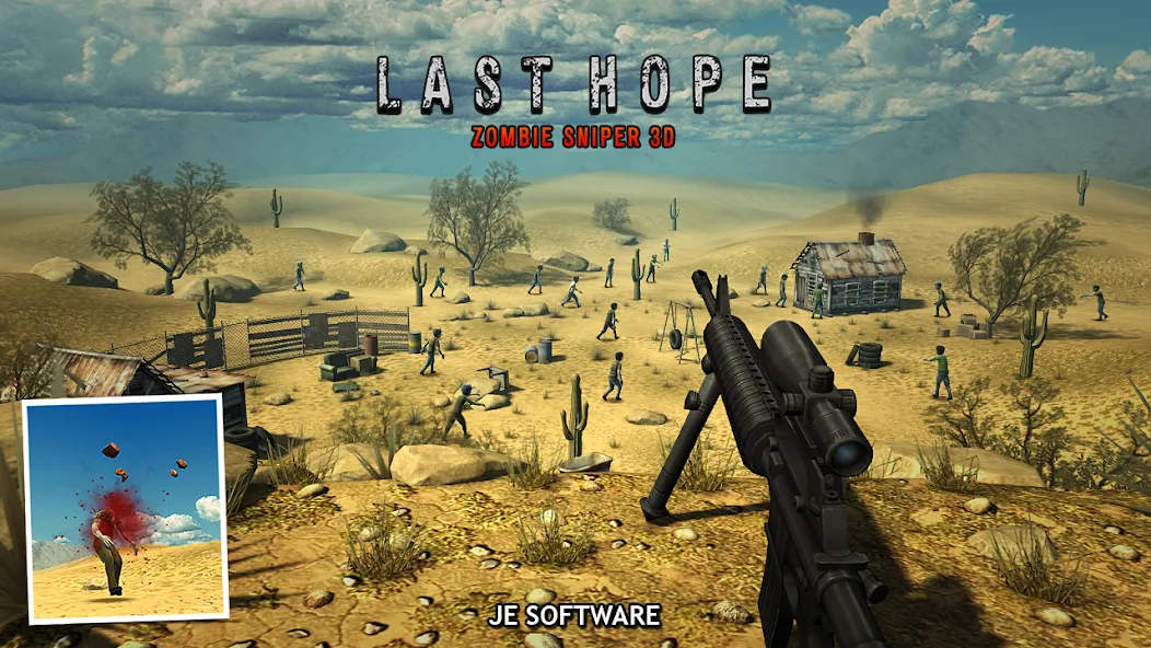 Скачать взлом Last Hope - Zombie Sniper 3D — Безлимитные патроны и улучшенное оружие — скриншот 3 Скачать взлом Last Hope - Zombie Sniper 3D — Безлимитные патроны и улучшенное оружие — скриншот 3