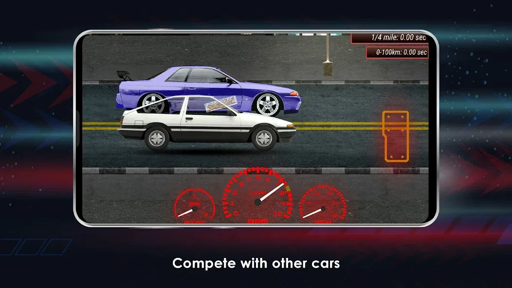 Japan Drag Racing взлом APK — Безлимитные деньги и открыты машины — скриншот 3 Japan Drag Racing взлом APK — Безлимитные деньги и открыты машины — скриншот 3
