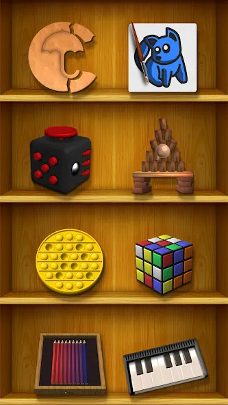 Antistress - relaxation toys (Мод: Разблокированы все игрушки) — скачать на Андроид — скриншот 1 Antistress - relaxation toys (Мод: Разблокированы все игрушки) — скачать на Андроид — скриншот 1