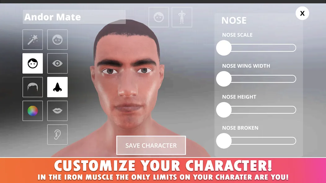 Iron Muscle IV - GYM simulator взлом APK — Безлимитные деньги и энергия — скриншот 5