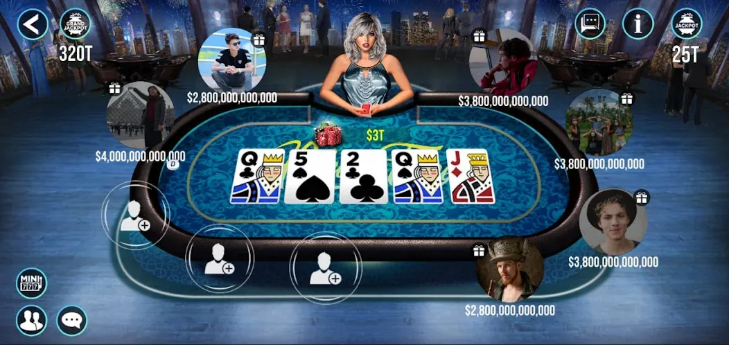 Скачать POKER FAME мод — Безлимитные монеты и фишки — скриншот 4