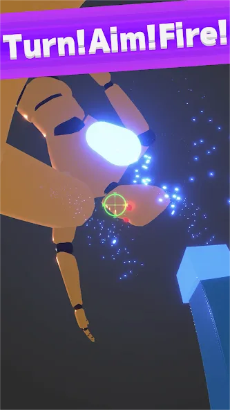 Titan Shoot: 3D gun action — взломанная версия, Безлимитные патроны и усиленное оружие — скриншот 5