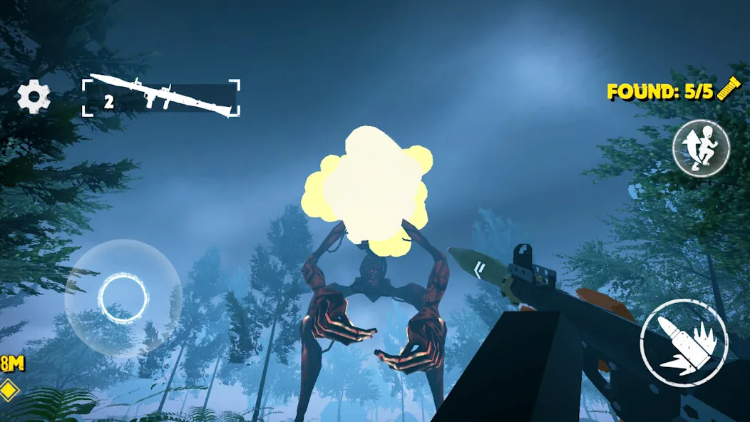Мод Siren horror: Big head game 3d — Безлимитные деньги и оружие, скачать APK — скриншот 2 Мод Siren horror: Big head game 3d — Безлимитные деньги и оружие, скачать APK — скриншот 2