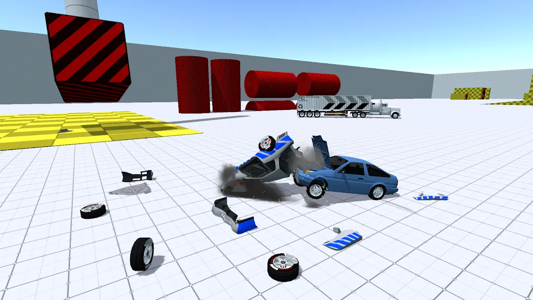 Скачать взлом Car Destruction Simulator 3D — Безлимитные деньги и все машины открыты — скриншот 3 Скачать взлом Car Destruction Simulator 3D — Безлимитные деньги и все машины открыты — скриншот 3