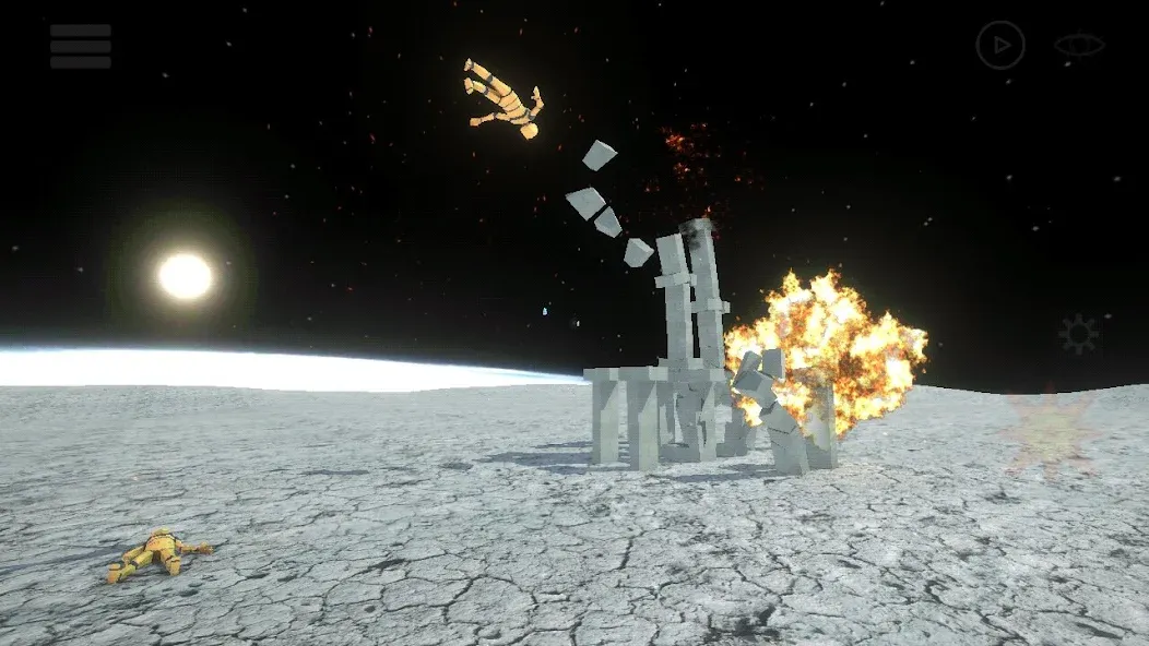 Destruction simulator sandbox взлом на Андроид — Разрушение без ограничений и все уровни открыты — скриншот 3 Destruction simulator sandbox взлом на Андроид — Разрушение без ограничений и все уровни открыты — скриншот 3