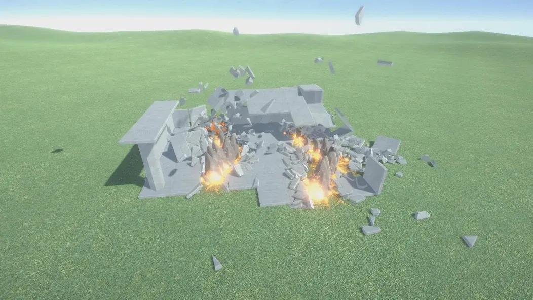 Destruction simulator sandbox взлом на Андроид — Разрушение без ограничений и все уровни открыты — скриншот 5 Destruction simulator sandbox взлом на Андроид — Разрушение без ограничений и все уровни открыты — скриншот 5