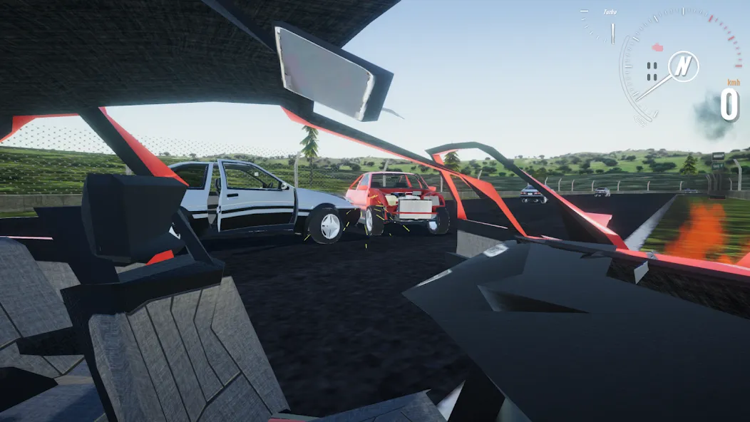 Destructive Car Race Generator (Мод: Разрушительные гонки на выживание) — скачать на Андроид — скриншот 4 Destructive Car Race Generator (Мод: Разрушительные гонки на выживание) — скачать на Андроид — скриншот 4
