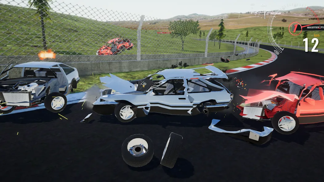 Destructive Car Race Generator (Мод: Разрушительные гонки на выживание) — скачать на Андроид — скриншот 5 Destructive Car Race Generator (Мод: Разрушительные гонки на выживание) — скачать на Андроид — скриншот 5