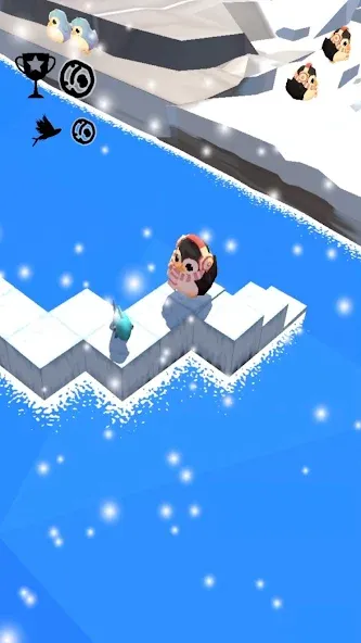 Скачать мод Lost Penguin - Endless Journey — Бесконечные жизни и монеты — скриншот 3