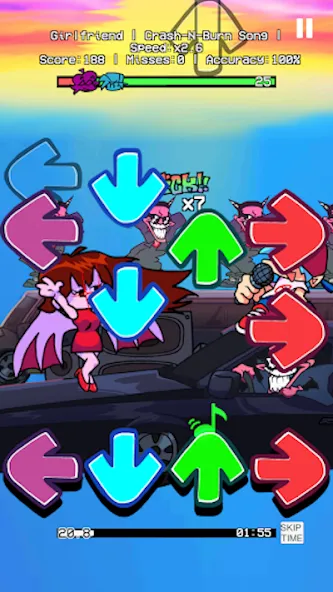 Мод GF Heartbreaker Funk Battle — Новые песни и сложные баттлы, скачать APK — скриншот 1