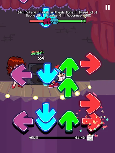 Мод GF Heartbreaker Funk Battle — Новые песни и сложные баттлы, скачать APK — скриншот 5