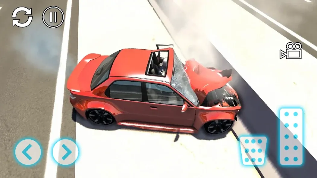 Скачать Car Crash Extreme последней версии — Разблокированы все машины и трассы — скриншот 1 Скачать Car Crash Extreme последней версии — Разблокированы все машины и трассы — скриншот 1
